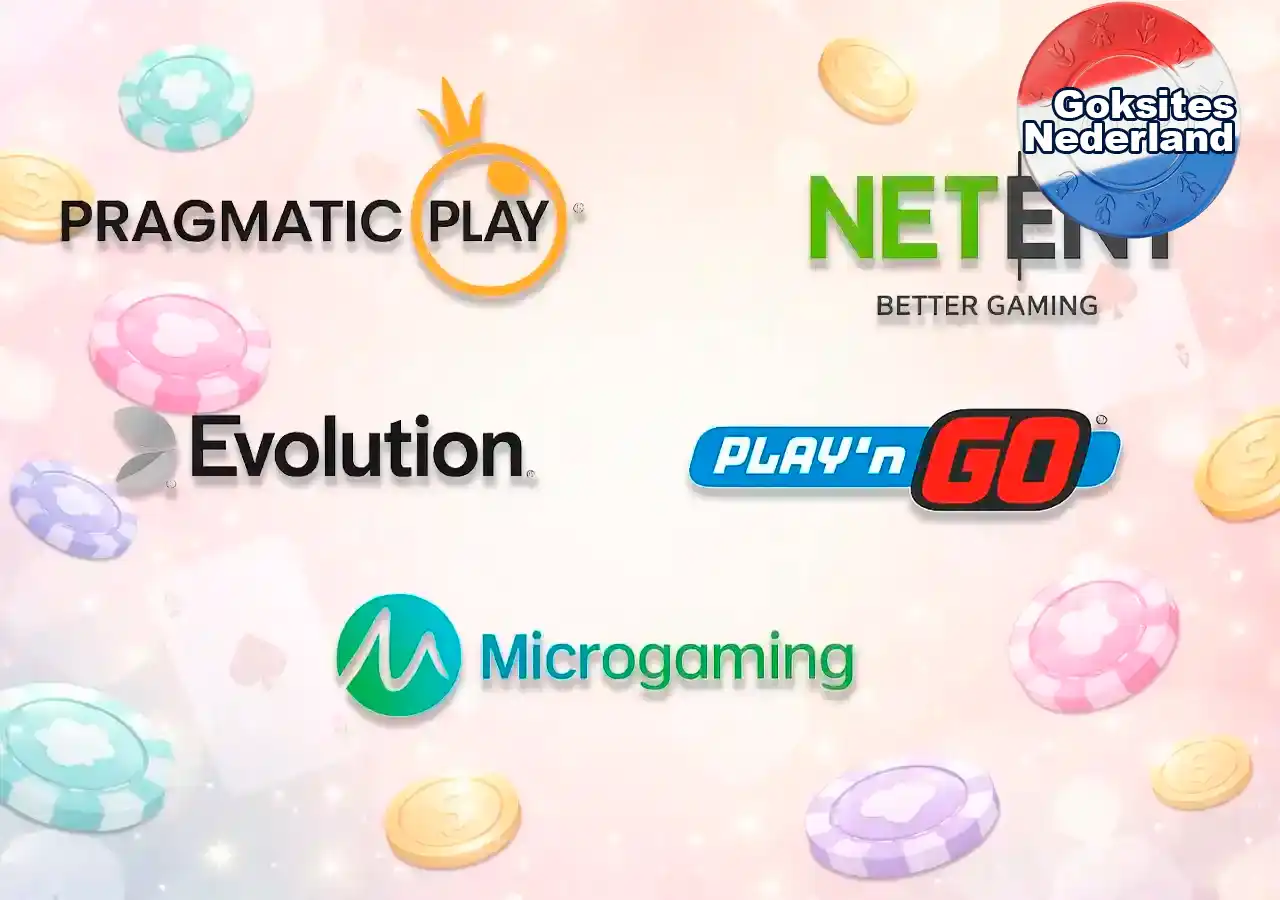 Diverse aanbieders van online casinospellen